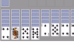 Imagini cu gameplay SPIDER SOLITAIRE BY AIDAN BELL 3