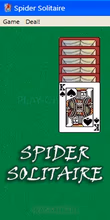 jouer Spider Solitaire with Windows Theme