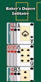 jugar Baker's Dozen Solitaire