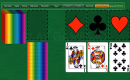 CANFIELD SOLITAIRE BY GREEN FELT Gameplay-Bilder 1