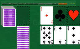 CANFIELD SOLITAIRE BY GREEN FELT Gameplay-Bilder 2