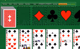 Imagini cu gameplay FORTY THIEVES SOLITAIRE GREENFELT 1