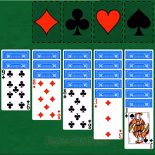 play Klondike Solitaire by Green Felt