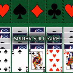 SPIDER SOLITAIRE BY GREEN FELT