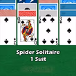 играть Spider Solitaire One Suit