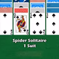 遊ぶ Spider Solitaire One Suit