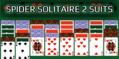 gioca Spider Solitaire Two Suits