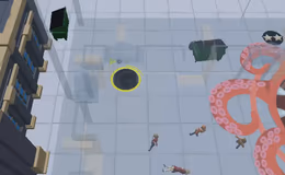 Изображения геймплея HOLE IO 2
