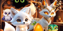 играть Mysterious Familiars Enchanted Bestiary