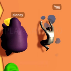 Skibidi vs Grimace Climber Race