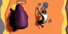 играть Skibidi vs Grimace Climber Race