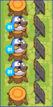 खेलें Chicken Wars Merge Guns