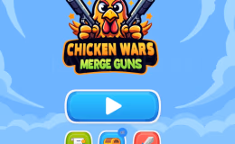 Chicken Wars Merge Guns Gameplay-Bilder 1