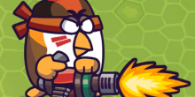 gioca Chicken Wars Merge Guns