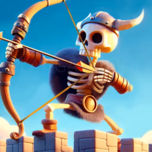 玩 Undead Viking Tower Defense