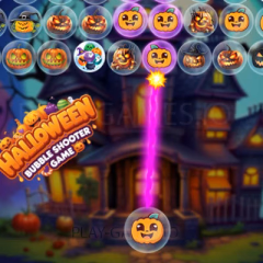 Halloween Bubble Shooting Game