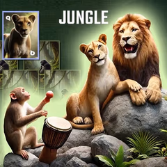 Tripeaks Solitaire of the Jungle