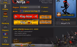 NINJA .IO गेमप्ले इमेजेज 1