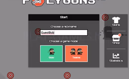 Imagini cu gameplay PolyGuns .io 1