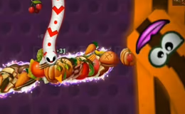 Imagini cu gameplay WORMS ZONE 2