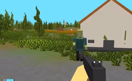 ZombieCraft io Oynanış Görselleri 1