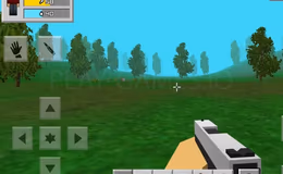 ZombieCraft io Oynanış Görselleri 2