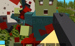 ZombieCraft io Oynanış Görselleri 3